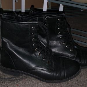 Black Combat Boots